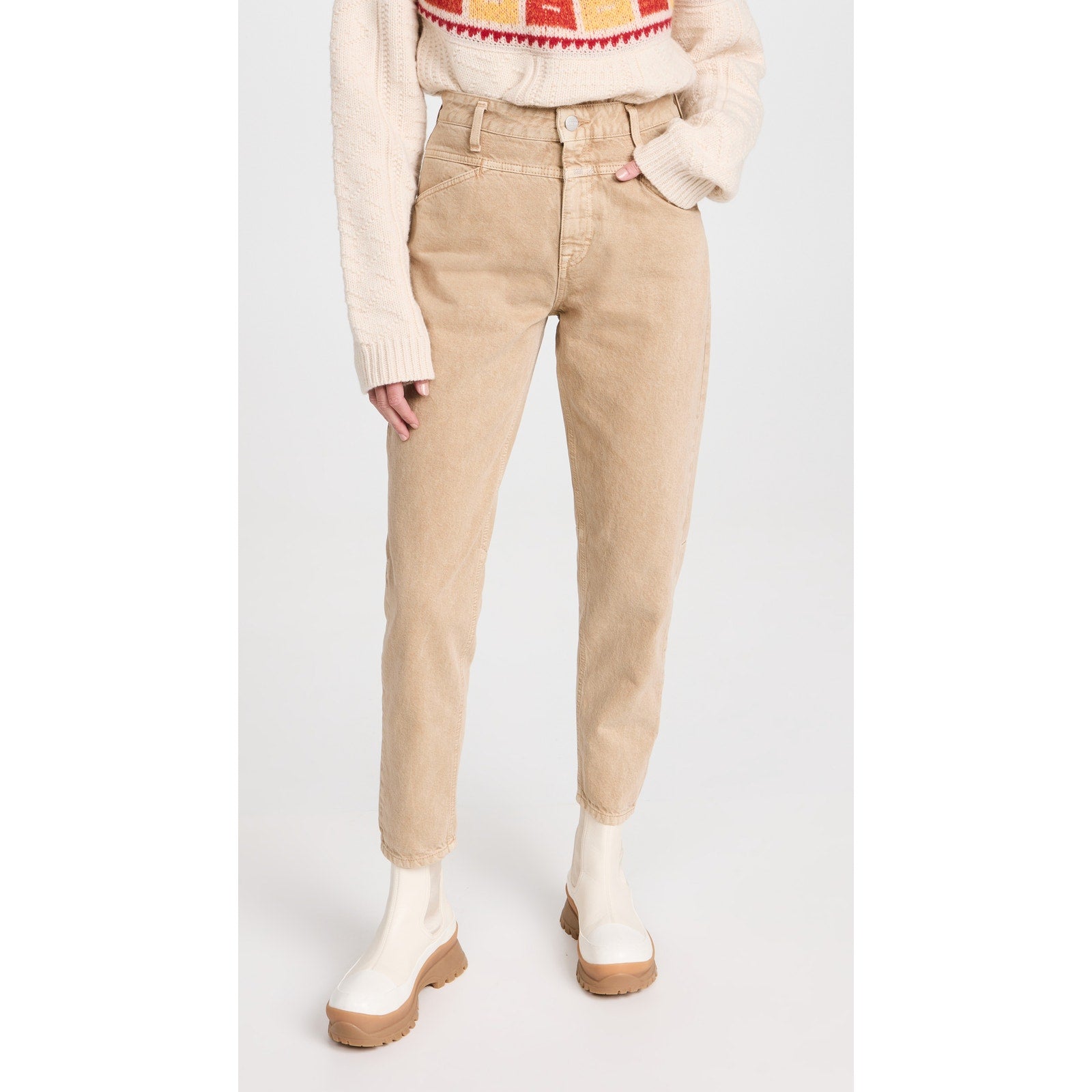 Closed 'X-Lent' Tan Denim Jeans Size 26