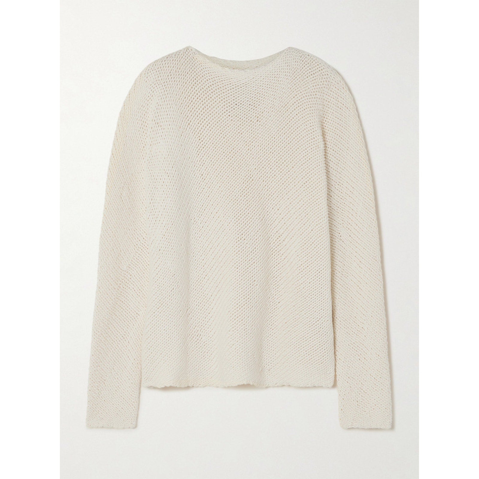 Lauren Manoogian 'Pima' Cream Cotton Sweater Size 1