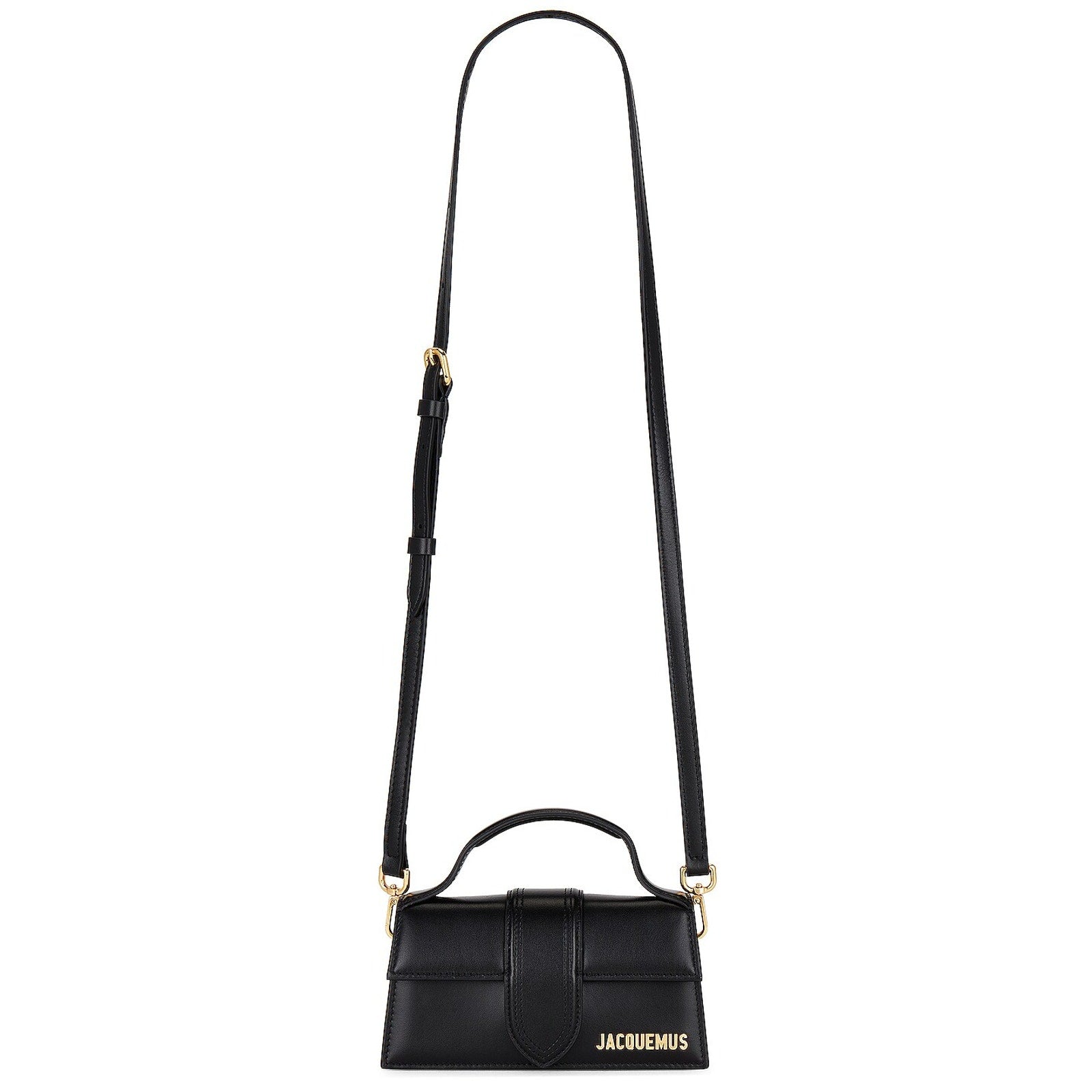 Jacquemus 'Le' Black Leather Bambino Bag