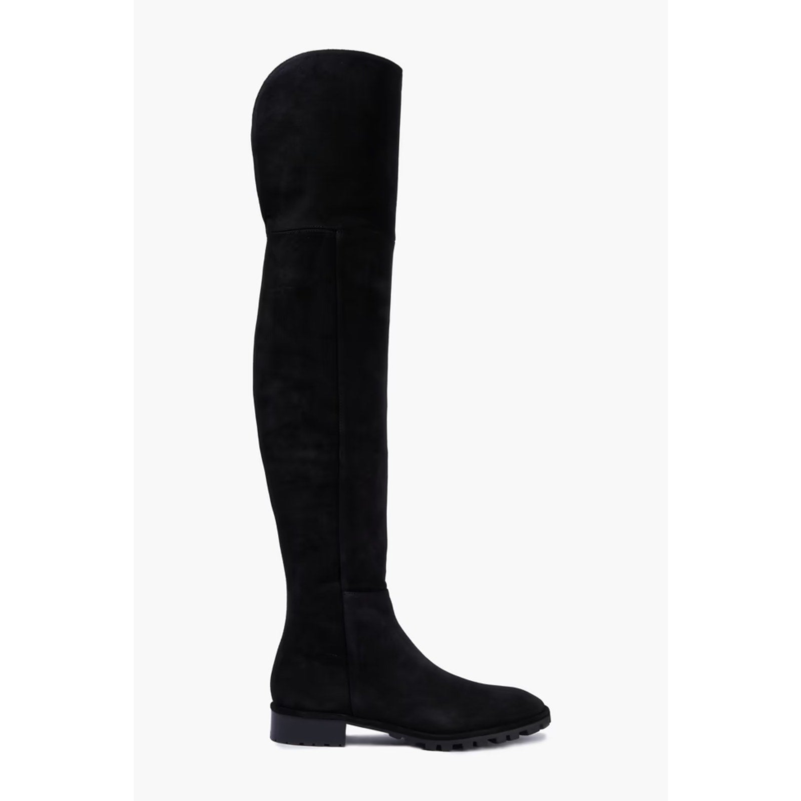Stuart Weitzman 'Amber' Black Suede Over-The-Knee Boots Size 6