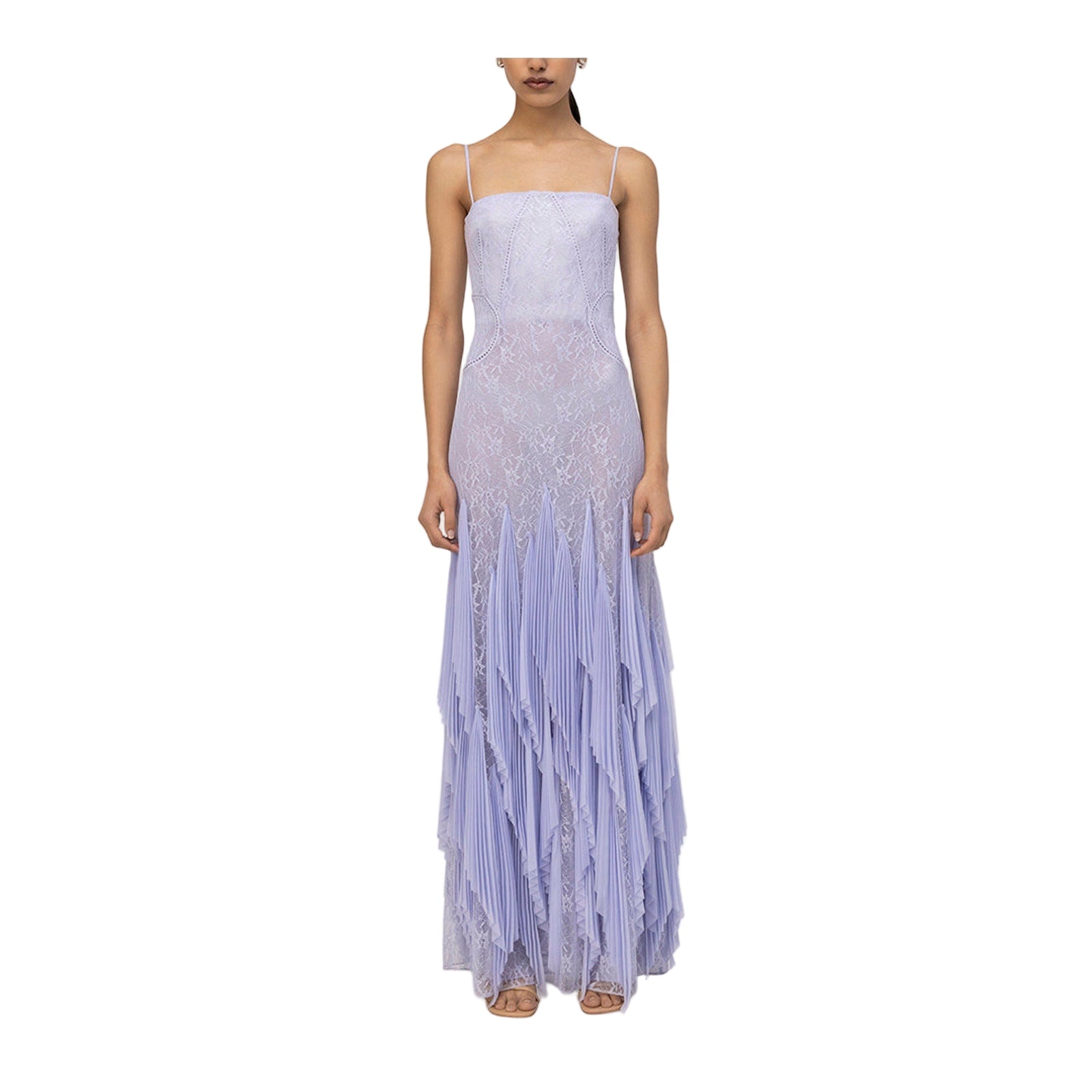 Simkhai 'Gertrude' Blue Polyester Gown Size 2