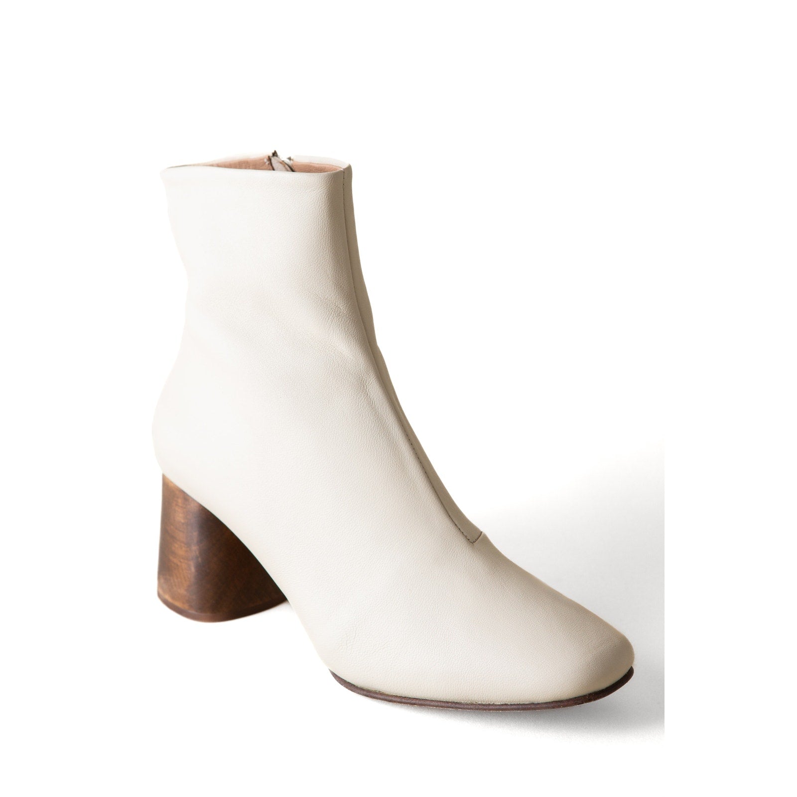 Huma Blanco 'Harlow' White Leather Boot Size 11