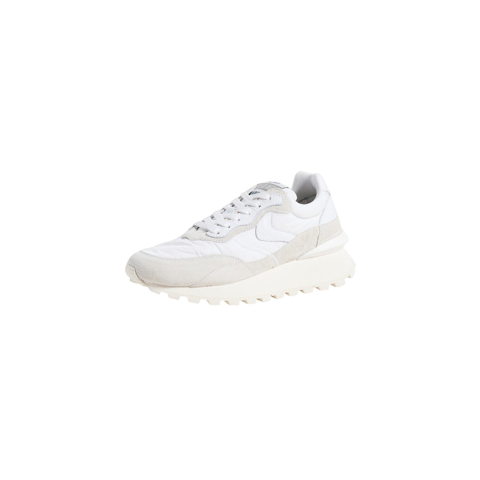 Voile Blanche 'Qwark Hype' White Leather Sneakers Size 10