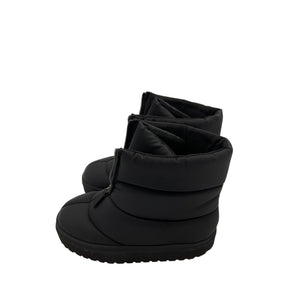 Gia Borghini Black Rubber Short Puffy Boots Size 7