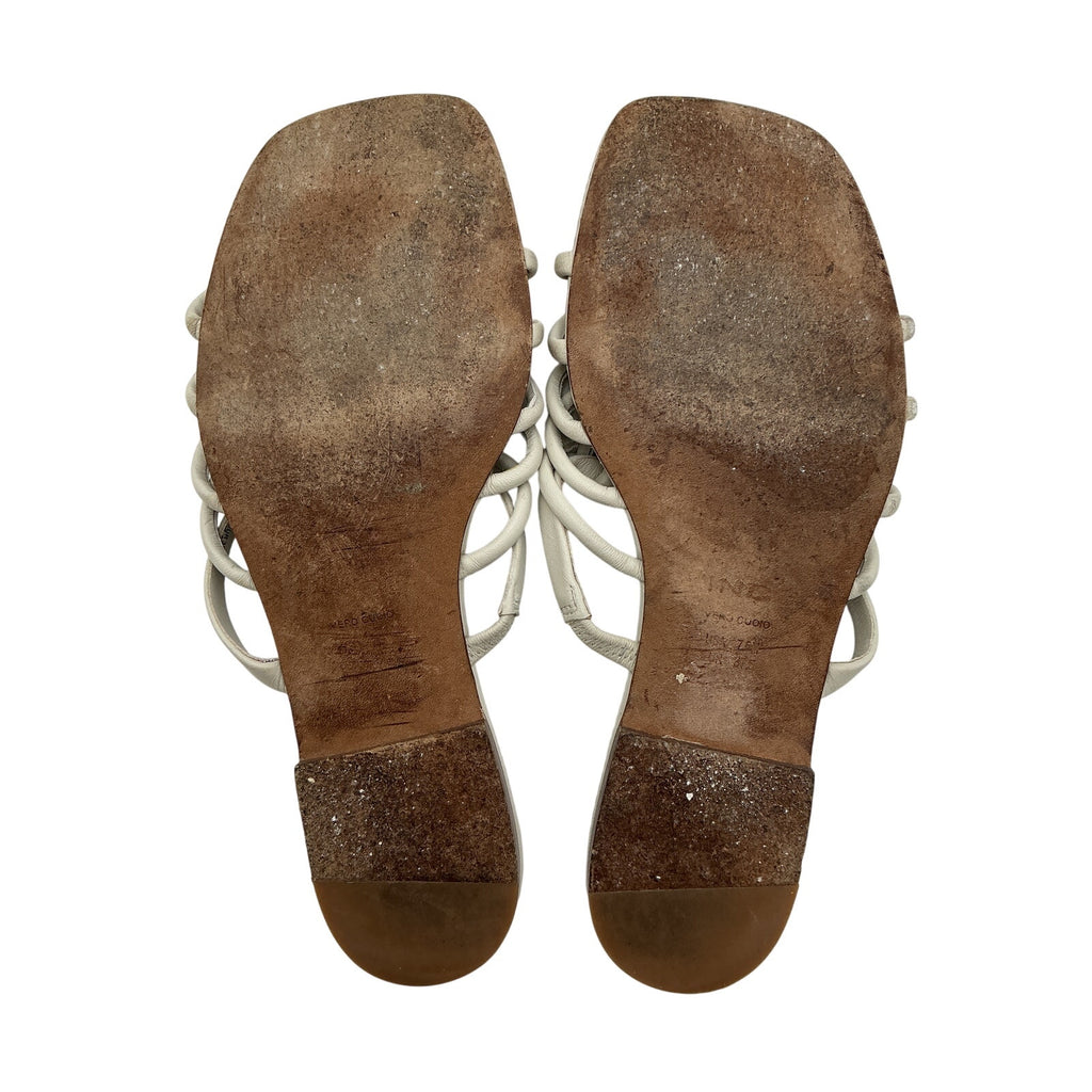 Vince 'Dae' Cream Leather Sandal Size 7.5