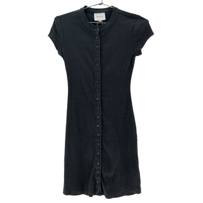 Reformation Ribbed Black Raelynn Knit Size XS Dress