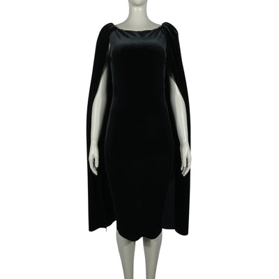 Chiara Boni Velvet Black Takara Dress Size IT 38 / US 2