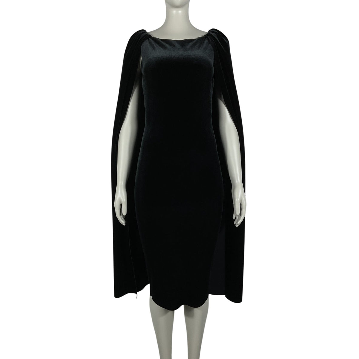 Chiara Boni Velvet Black Takara Dress Size IT 38 / US 2
