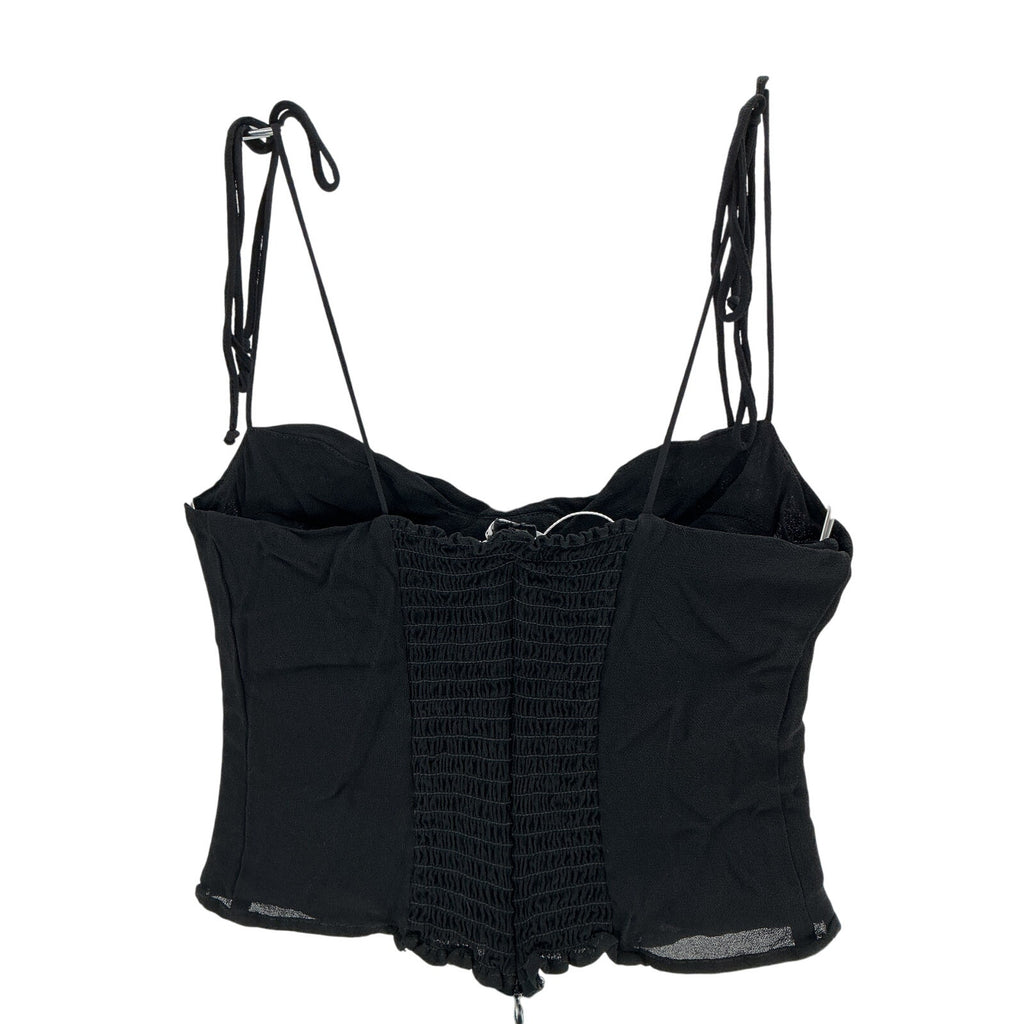 Reformation 'Liza' Black Camisole Top Size 0
