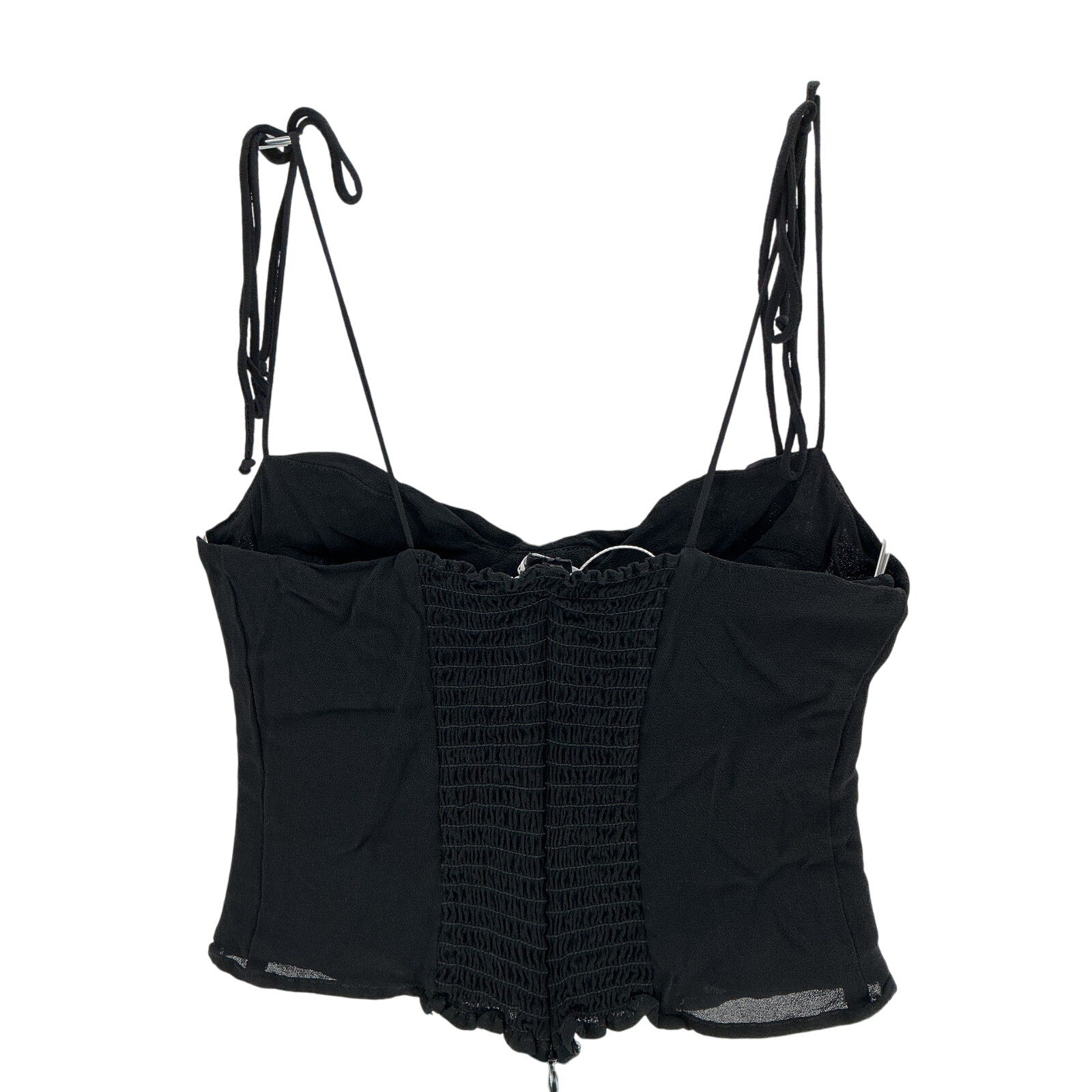 Reformation 'Liza' Black Camisole Top Size 0