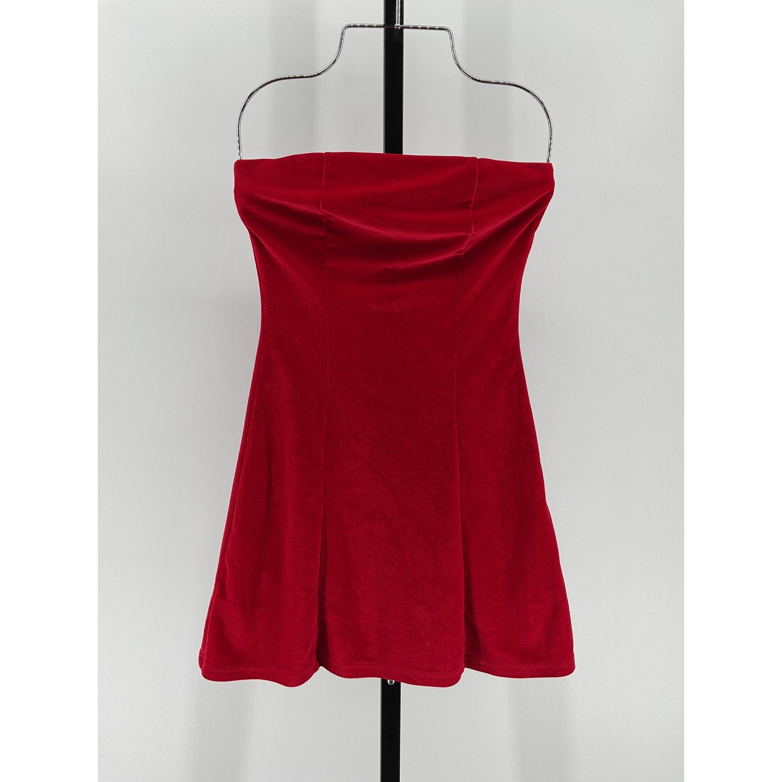 Miscreants Red Velvet Cupid Dress Size 6