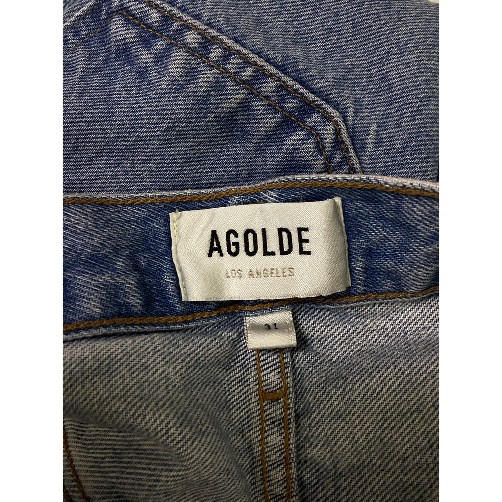 Agolde '90s' Blue Crop Denim Jeans Size 31