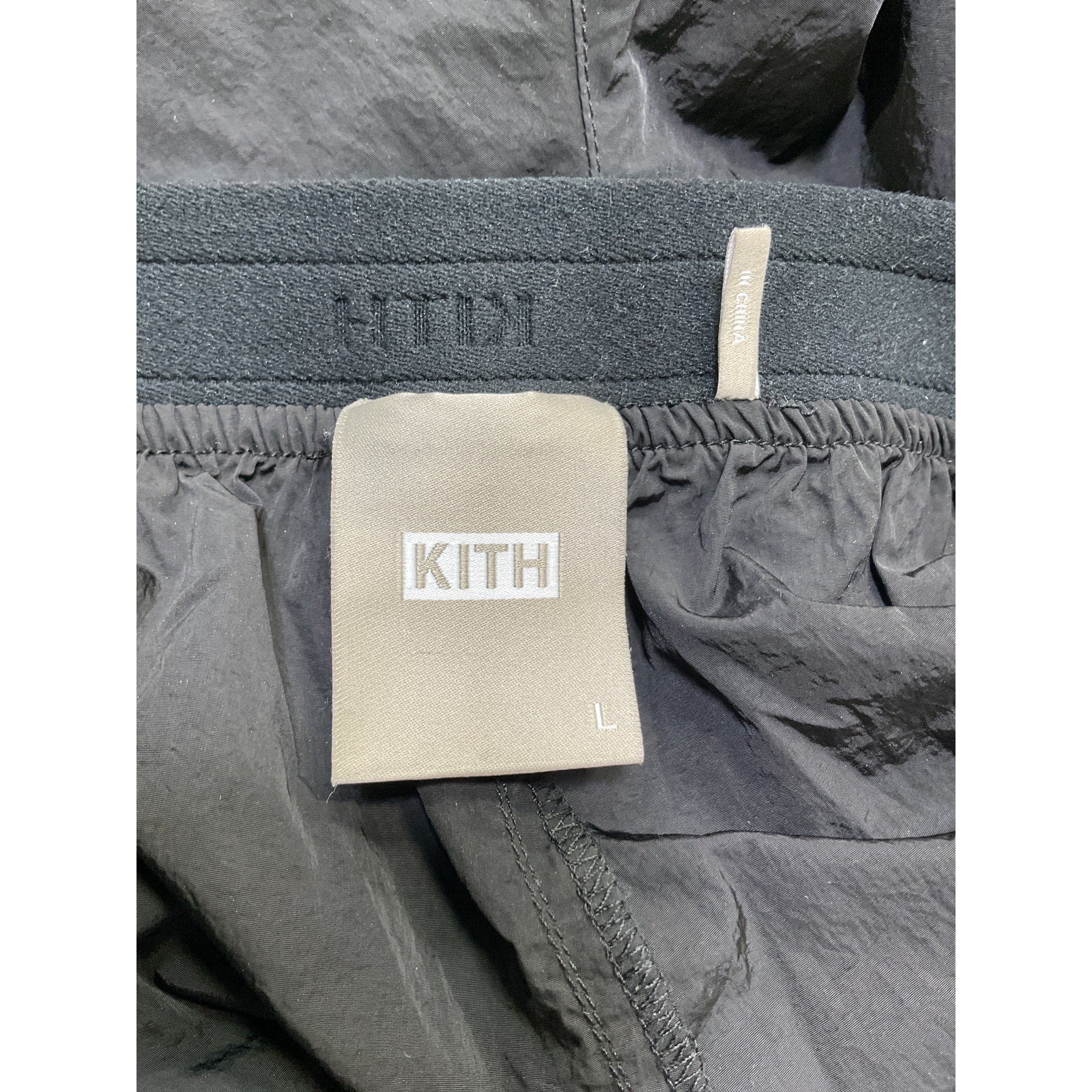 Kith 'Asra' Black Nylon Bottom Ii Size L
