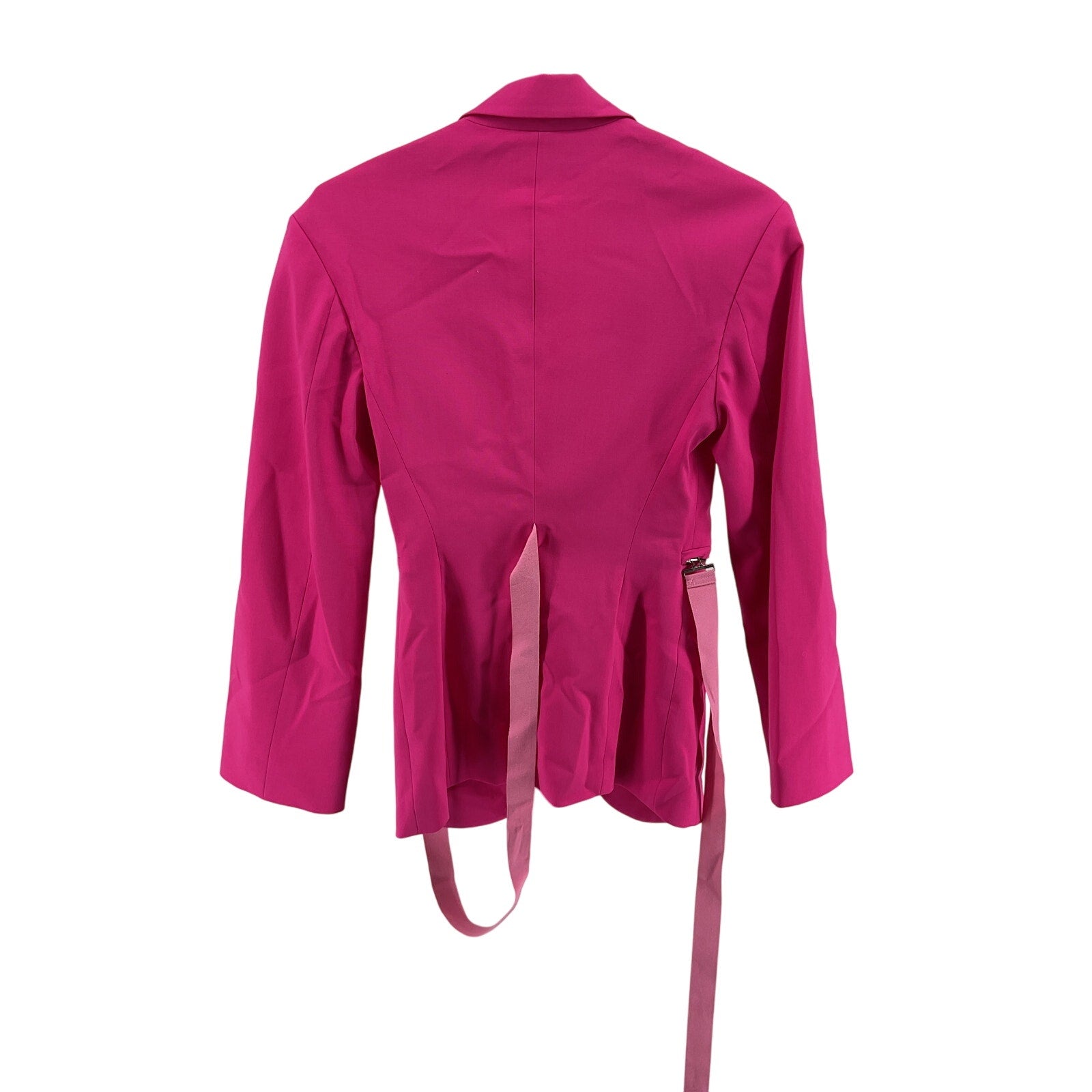 Jacquemus 'La Veste' Pink Virgin Wool Filu Blazer Size 36