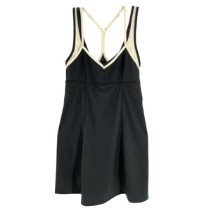 L*Space Sleek Black Doubles Dress Size M