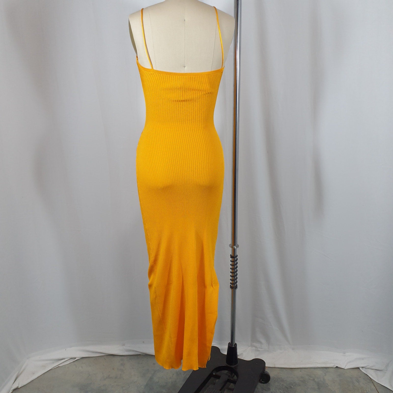 Cult Gaia 'Honey' Gold Knit Dress Size S - NWT