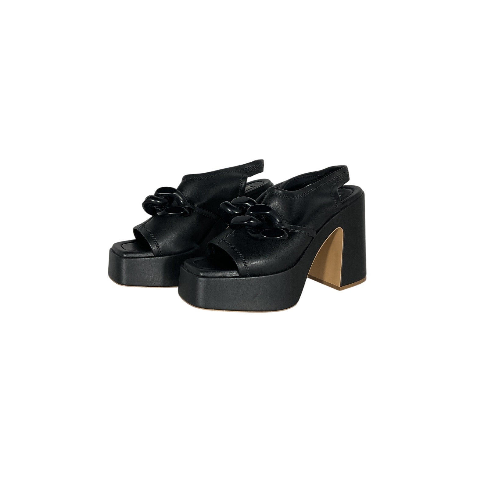 Stella Mccartney 'Skyla' Black Sandal Size 9