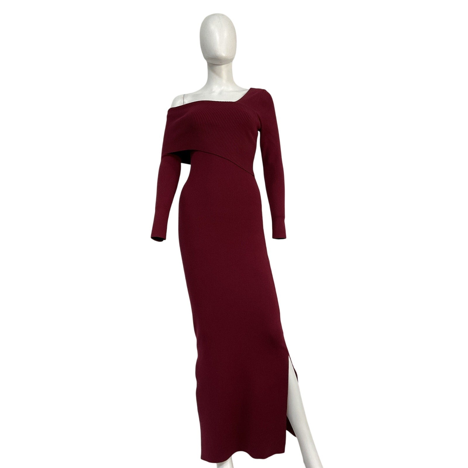 Line & Dot 'Sylvie' Red Rayon Maxi Dress Size XS