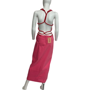Cult Gaia Strappy Blossom Belva Gown Size S NWT