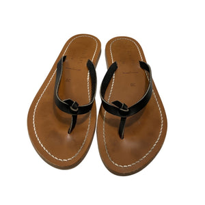 Dôen Classic Black Baie Sandals Size 39 EU / 9 US