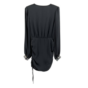 Ramy Brook Embellished Black Foxy Dress Size 4