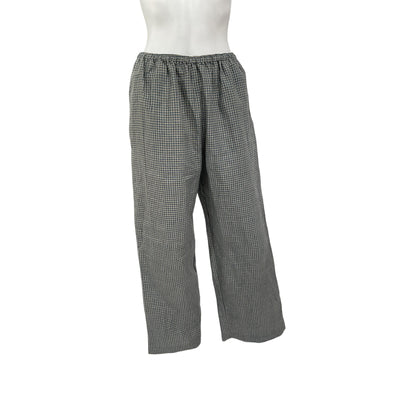 Deiji Studios 'The Ease' Blue Linen Trouser Size S - NWT