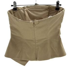 L'Academie Structured Tan Noma Top Size S