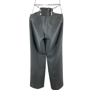 Aya Muse Tailored Black Rivu Trousers Size XS