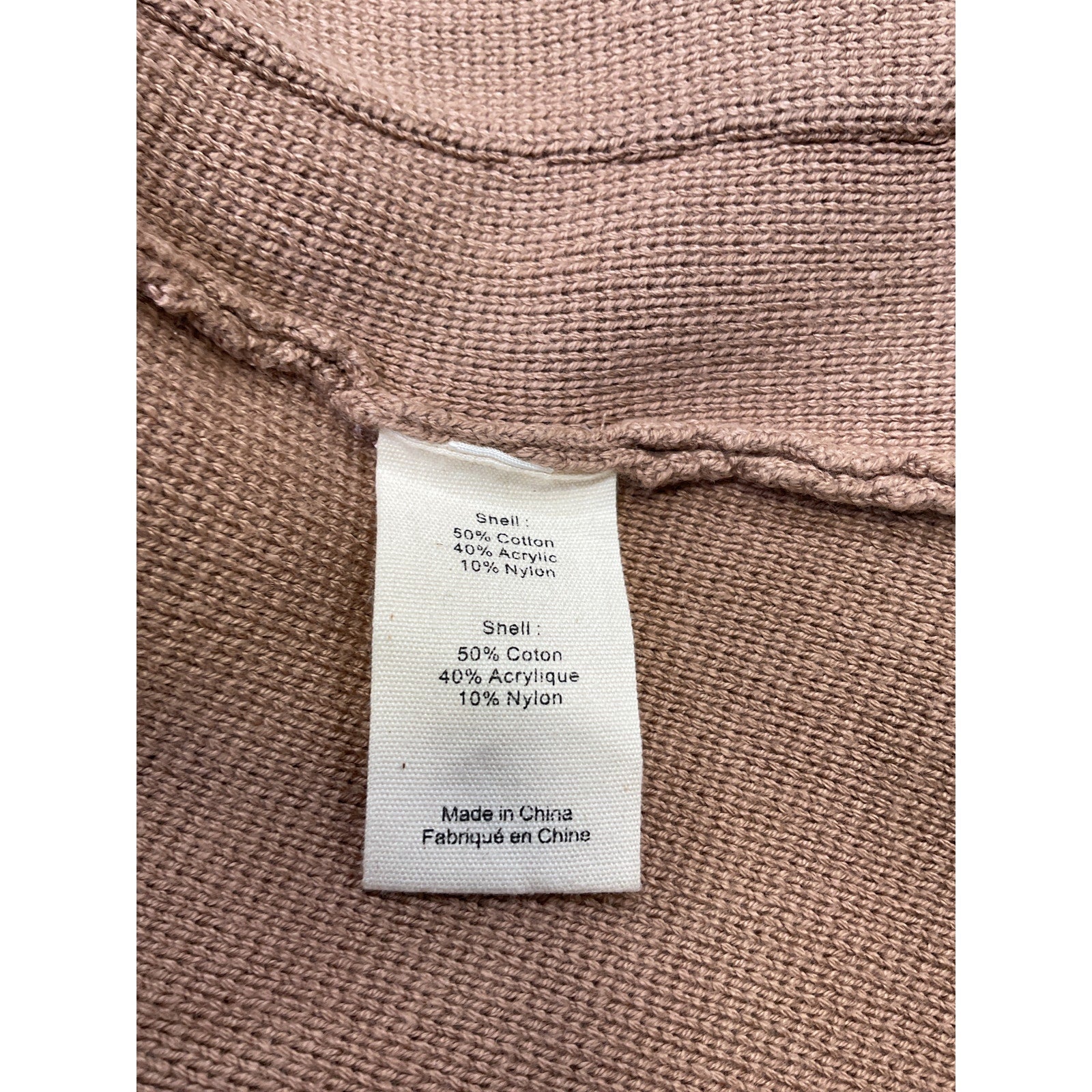 L'Agence 'Sofia' Beige Knit Blazer Size XS