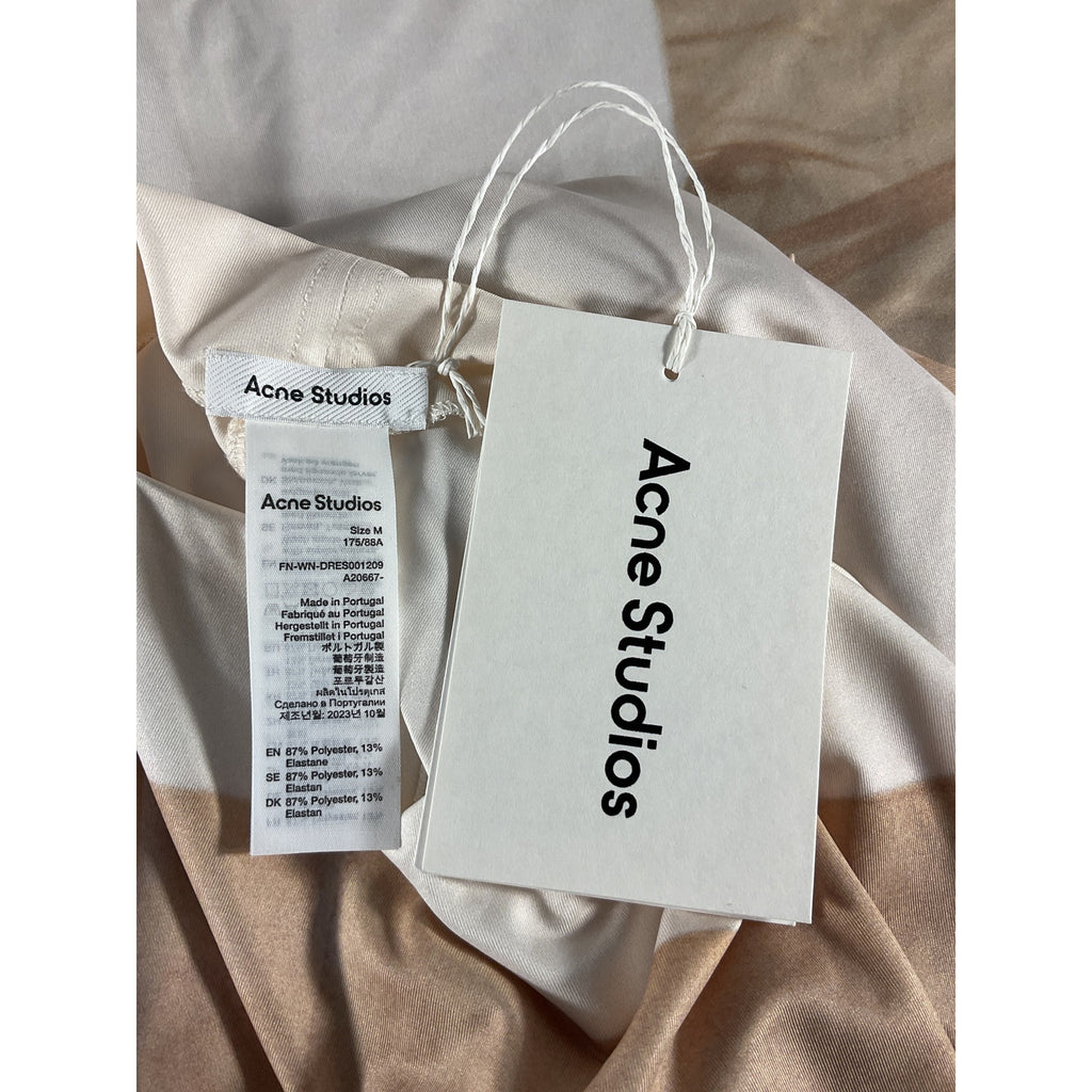 Acne Studios White Sleeveless Maxi Dress Size M - NWT