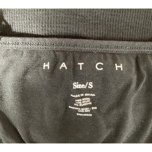 Hatch 'The Body' Black Rib Unitard Size S