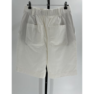 Vince Washed White Cotton Short Size 2