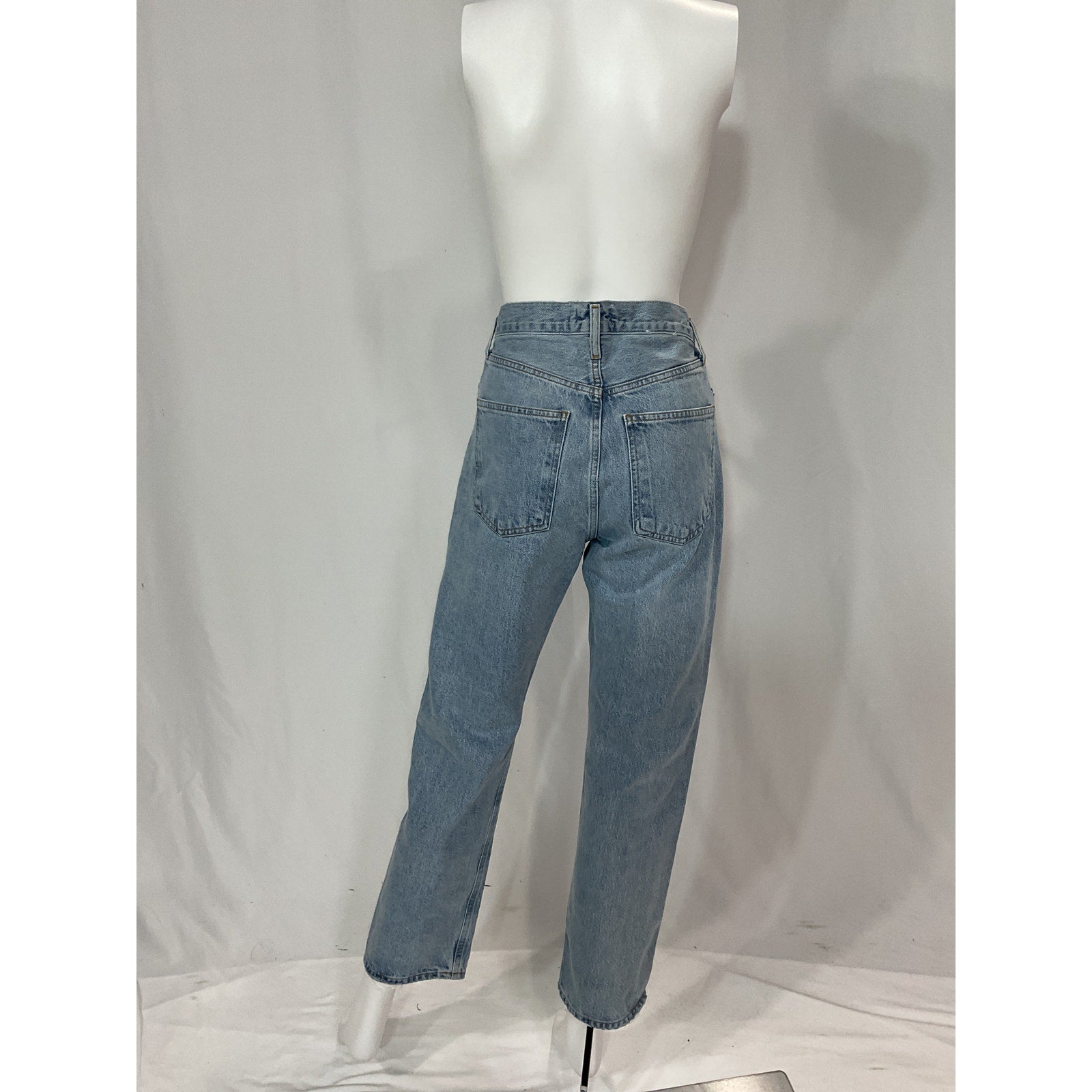 Agolde '90's' Blue Mid Rise Loose Fit Denim Jean Size 26