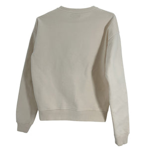 Fiorucci Graphic Beige Sports Italy Sweatshirt Size XS