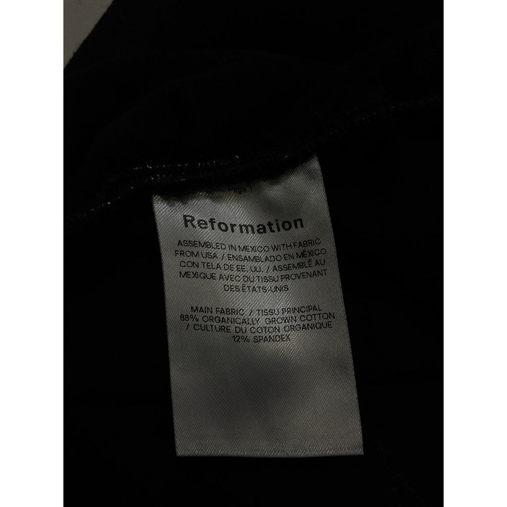 Reformation 'Nelle' Black Knit Dress Size XS