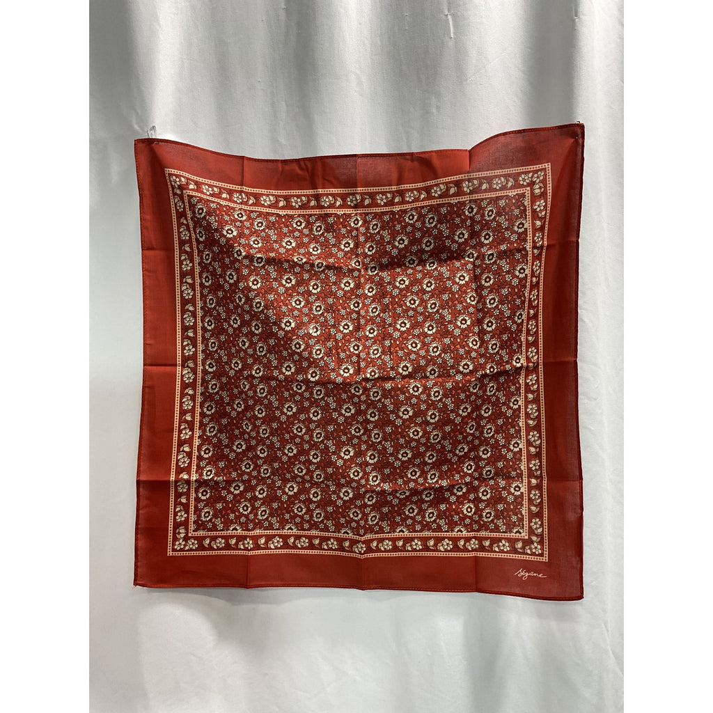 S�zane 'Floral' Red Foulard Size OS