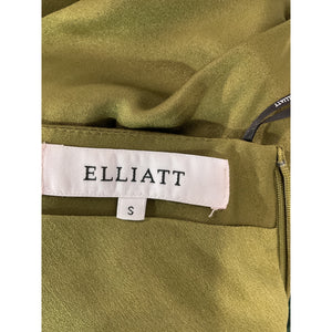 Elliatt One Shoulder Olive Blakely Dress Size S