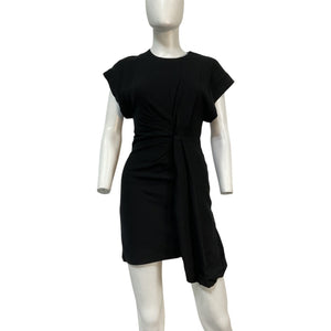 Iro Sleek Black Pena Dress Size 32