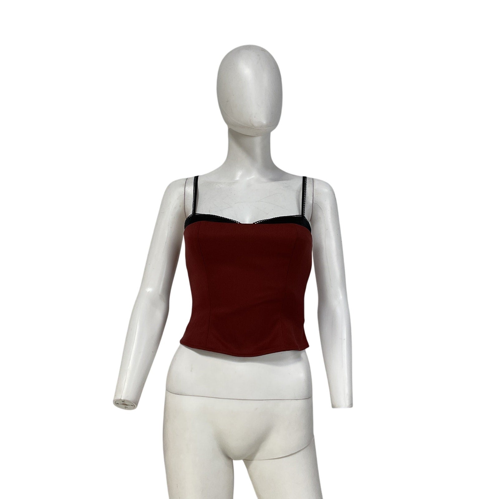 Reformation 'Melanie' Red Polyester Top Size 0