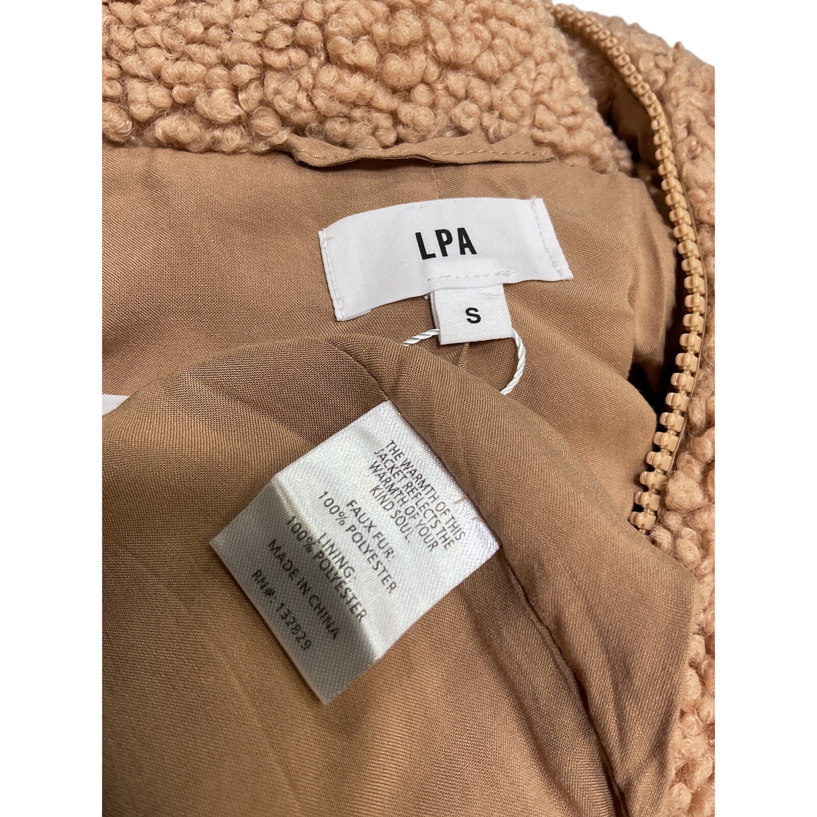 Lpa 'Ciao' Beige Polyester Pullover Size S