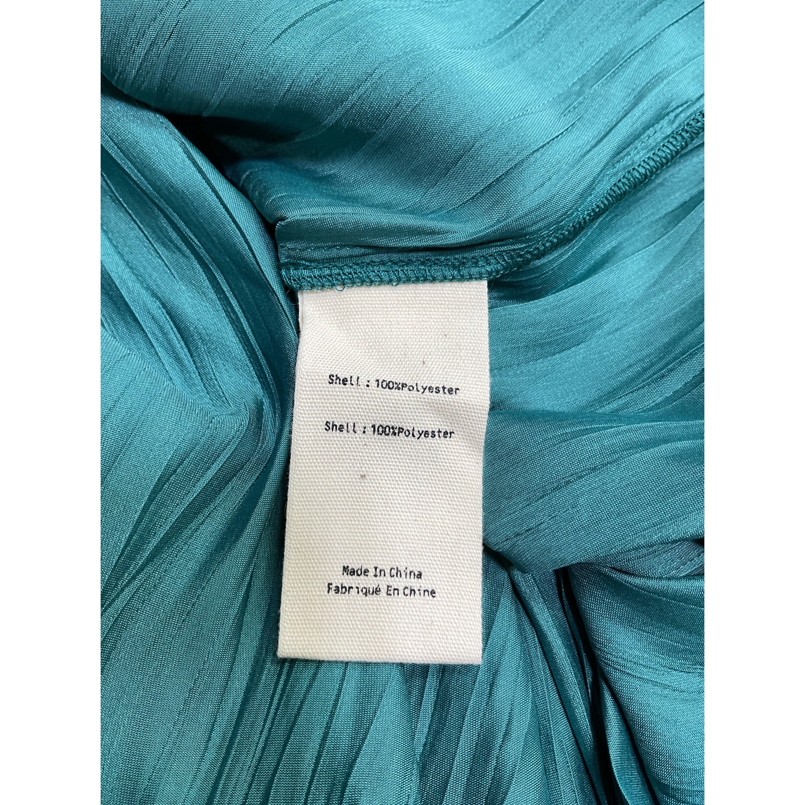L'Agence 'Nina' Green Polyester Blouse Size XXL