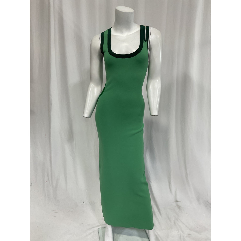 Sir. 'Salvador' Green Cut Out Dress Size S