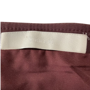 Dion Lee Structured Oxblood Double Arch Bustier Mini Dress Size Aus 6 / Us 2
