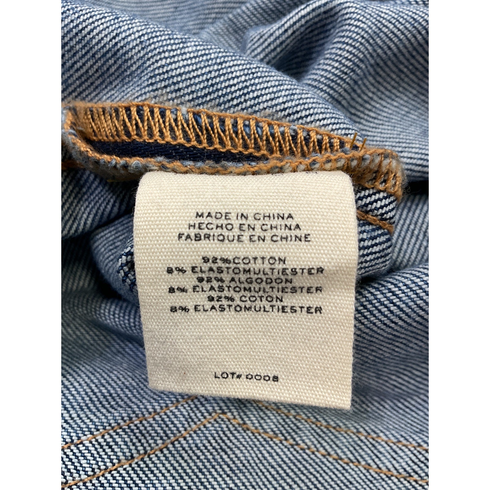 Hatch The Crop Blue Cotton Maternity Denim Jean Size 26