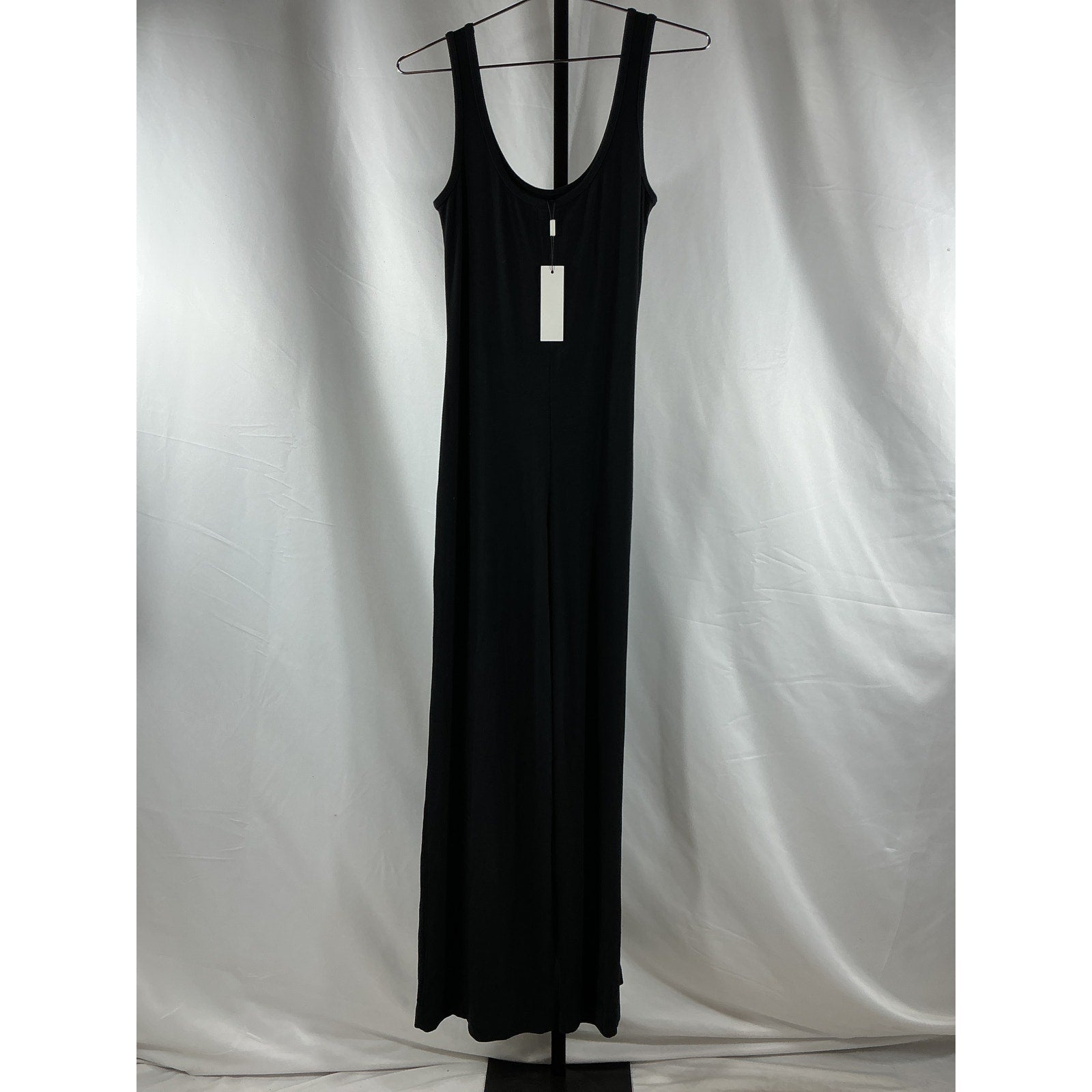 L'Agence 'Evette' Black Spandex Sleeveless Jumpsuit Size M - NWT