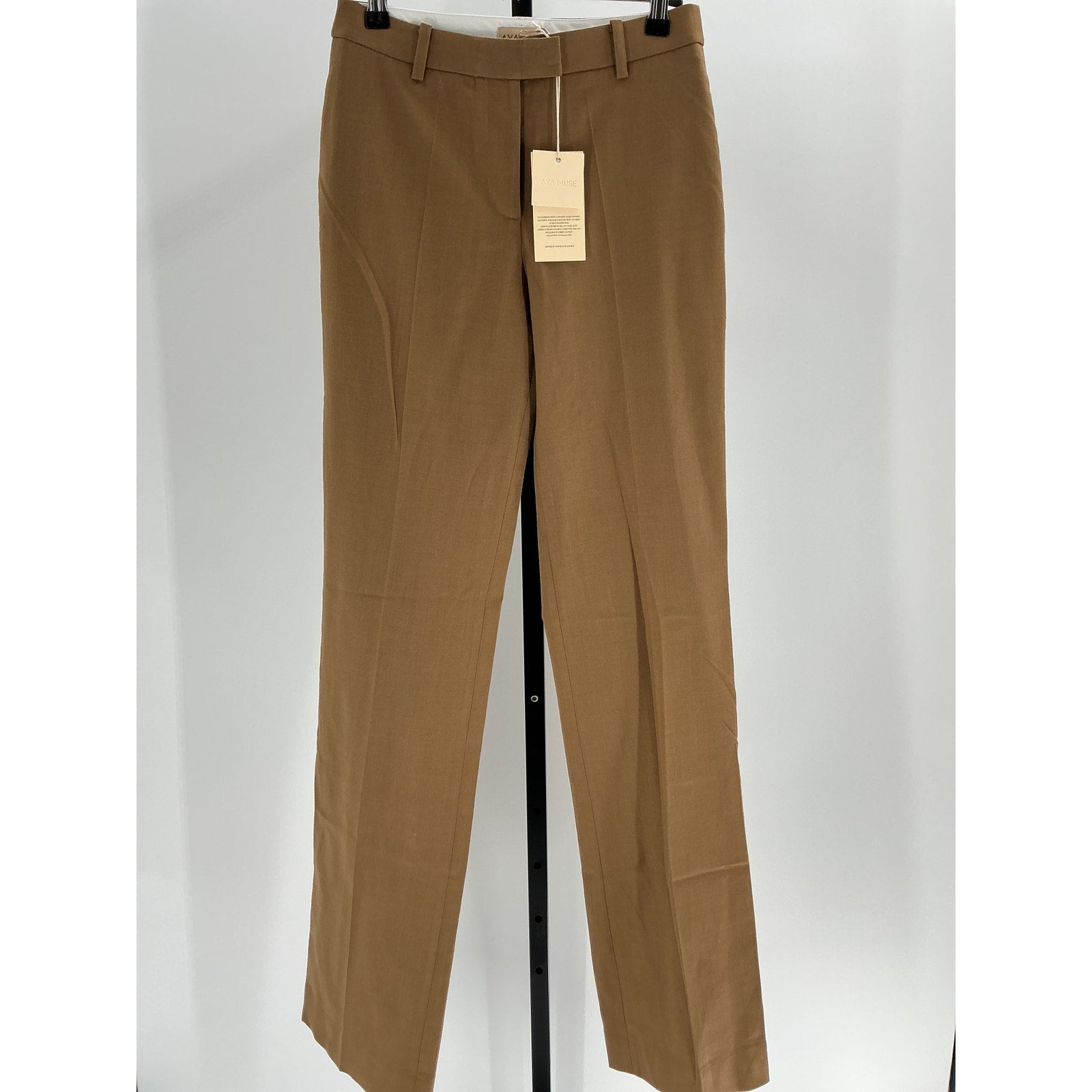 Aya Muse 'Calden' Brown Wool Pants Size XS - NWT