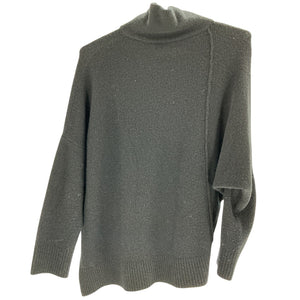 Allsaints Asymmetric Black Lock Sweater Size XS