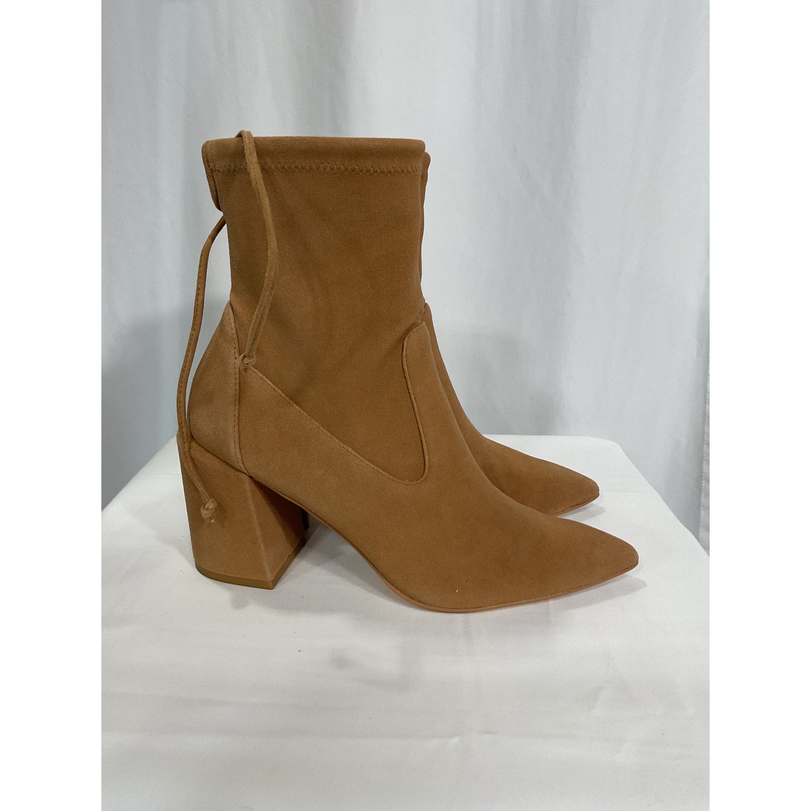 Stuart Weitzman 'City' Brown Block Bootie Size 5.5 - NWT