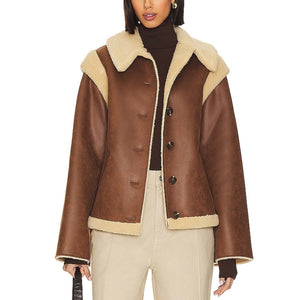 Lpa Convertible Burnished Brown Bona Jacket Size S