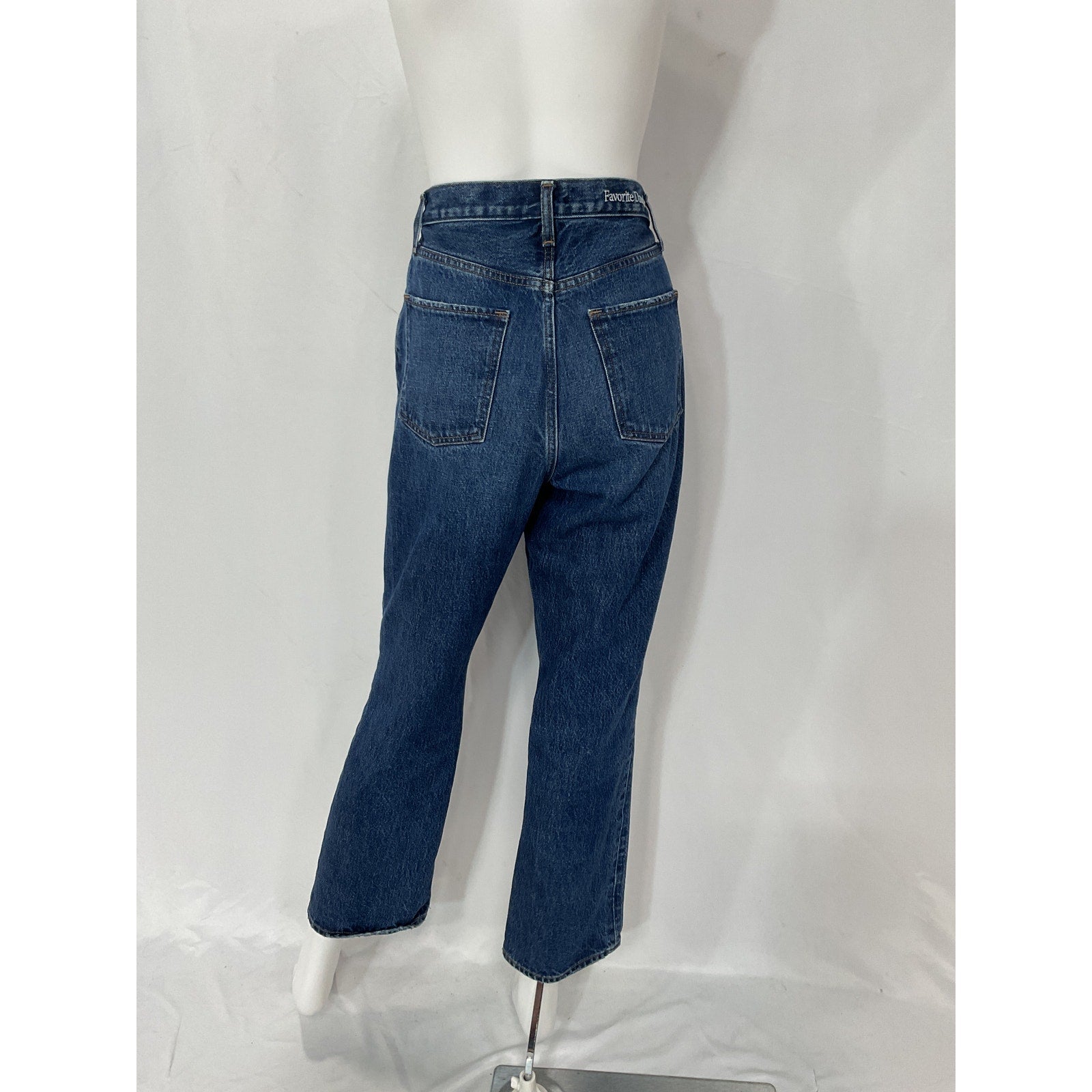 Favorite Daughter 'The Otto' Blue High Rise Boyfriend Ankle Denim Jean Size 28